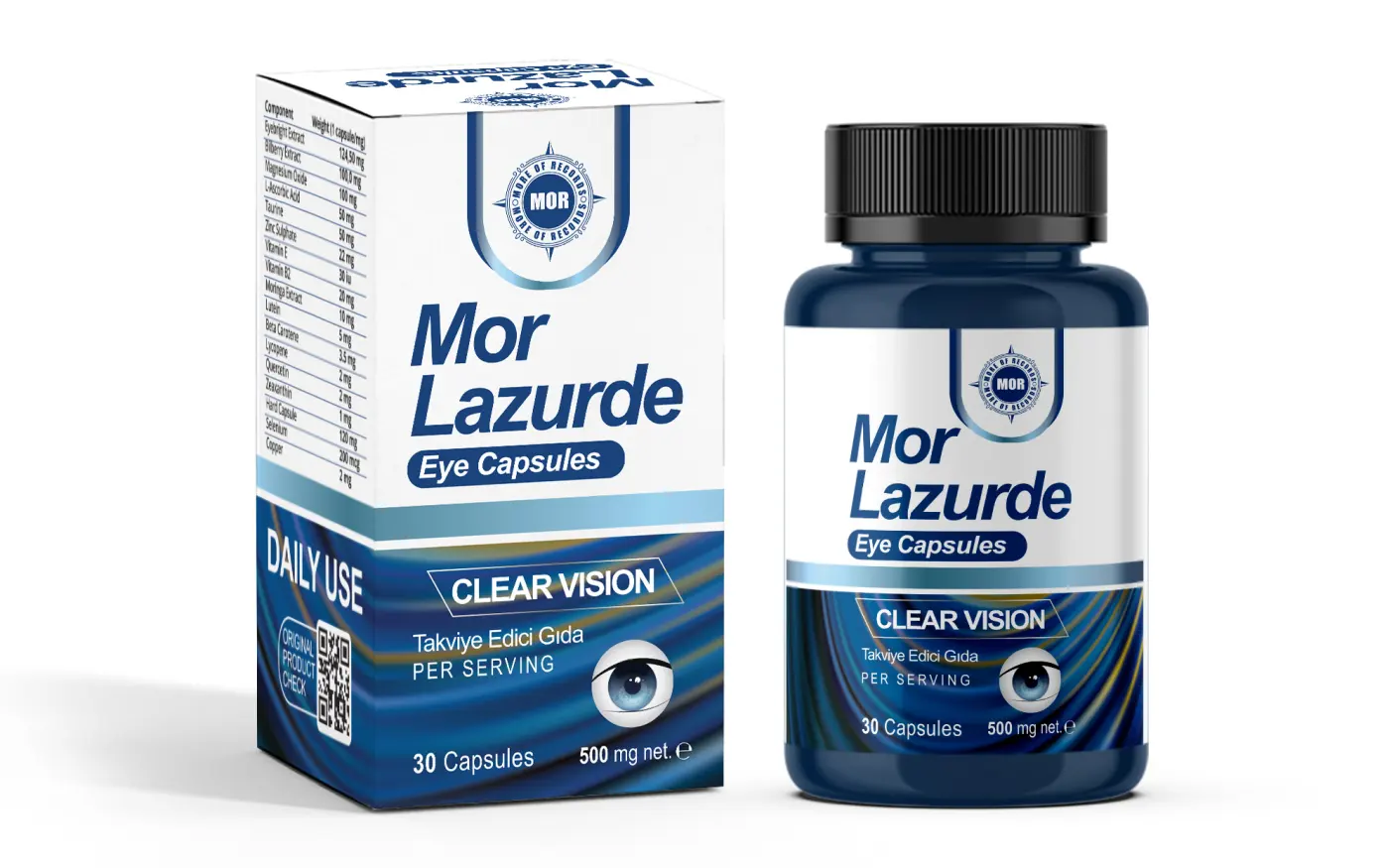 Mor Lazurde — كبسولات
